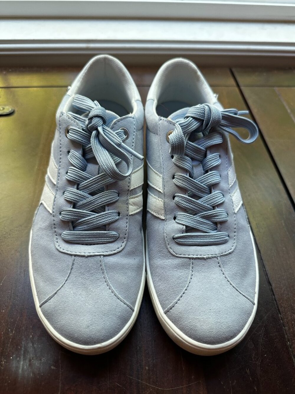 Naturalizer Medina Sneaker | Women's 8.5 | Periwinkle/Sky Blue Suede